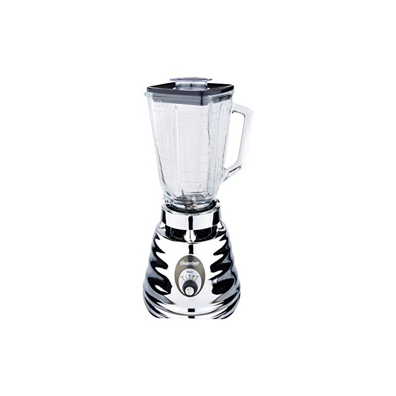 Oster 4655 blender, Retro Chrome 3 speed, 5 cup glass