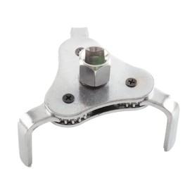 EDIONS Universal Adjustable Oil Filter Wrench, 3 Jaw Oil Non-Slip Filter Removal Tool from 2-1/2 Inch to 4-1/2 Inch Fit for Removing Motorcycles Cars Trucks Filters