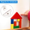 250 Pcs Small Strong Magnets, 4 Different Sizes, Tiny Thin