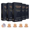 Grano Milano Delizioso 50 Aluminium Coffee Pods Compatible with Nespresso