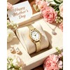 CIVO Small Gold Watches for Women: Stretch Expansion Band Easy
