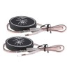 CYSFETENA Car Tweeter, Stainless Steel 150W 12V DC 2Pcs Auto