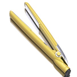 DAN Technology Titanium Hair Straightener and Curler 2 in 1 Flat Iron Curling Iron in One with Dual Voltage, Auto Shut-Off