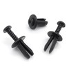 VVO Fasteners Black Plastic Clips Wheel Arch Trim and Rear