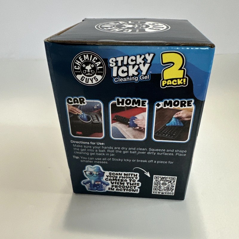 Chemical Guys Sticky Icky Cleaning Gel Green Apple Scent (2