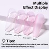 AIMEILI Soak Off U V LED Translucent Sheer Pink Gel