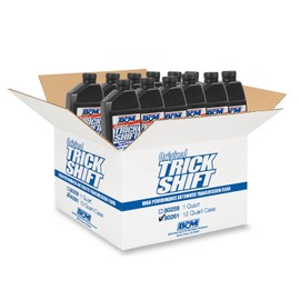 B&M 80261 Trick Shift Automatic Transmission Fluid - Case of 12 Quart Bottles