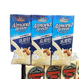 Maeil 블루 다이아몬드 아몬드 브리즈 프로틴 190ml x 6개입 x 1개 아이스박스포장 Blue Diamond Almond Breeze Protein 190ml x 6 packs x 1 icebox packaging