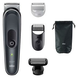 Braun Series 5 Waterproof Body Groomer with 4 Attachments BG5370