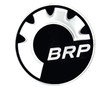 BRP Can-Am Ski-Doo New OEM Round Gear Logo Decal Hood