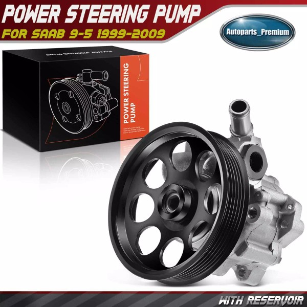 Unbranded Power Steering Pump for Saab 9-5 1999 2000 2001
