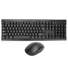 Keyboard Mouse Combo 2.4Ghz Wireless Splashproof Mute Optical Engine Positioning