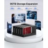 ORICO 5 Bay Hard Drive Docking Station Cloning 3.5SATA Enclosure