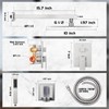 10 Inch Rainfall Shower System - Wall Mounted Complete Combo