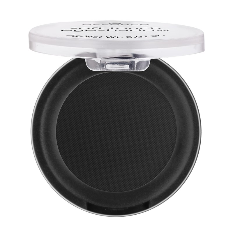 essence Soft Touch Eyeshadow, No. 06 Pitch Black, Instant Result,