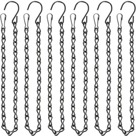 VRSS Hanging Chains for Hanging Planter Basket Bird Feeder Lanterns Ornaments Wind Chimes Billboards DIY Crafts (19 inch 6pcs)