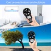 INFURIDER YF-866B-APP Bluetooth Digital Anemometer Air Flow Speed Measuring Thermometer