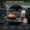 Steering Wheel Tray for Parked Car Use – Portable Dining