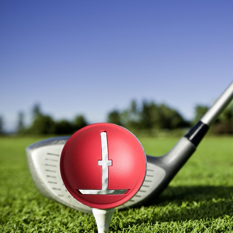 CZFSWT 4PCS Impact Ball Liner Set, Golf Ball Line Marker