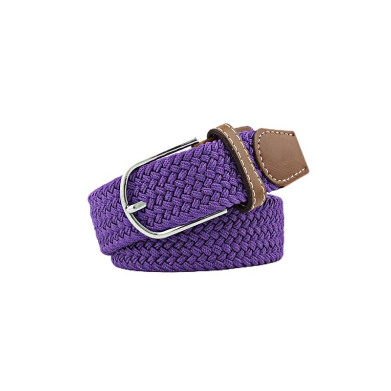 KASSAI Braided Mesh Belt, Total Length 47.2 inches (120 cm),