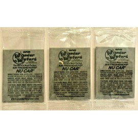 Wonder Wafers 17~ Wonder Wafer "NU CAR " INDIVIDUALLY WRAPPED Air Freshener