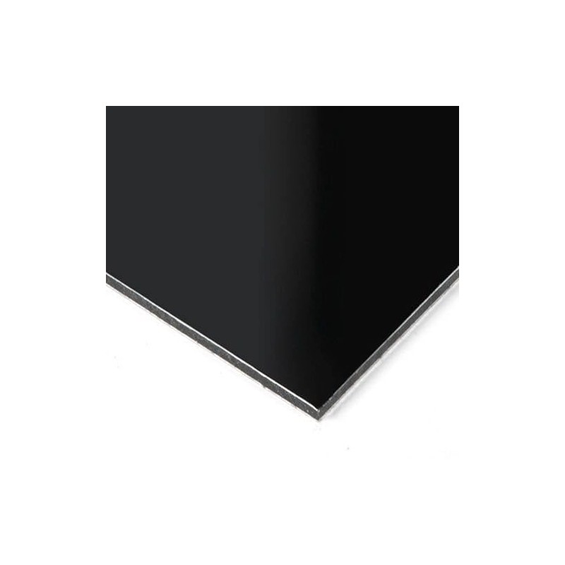 Falken Design Aluminum Sheet - Durable, Lightweight Black 12" x