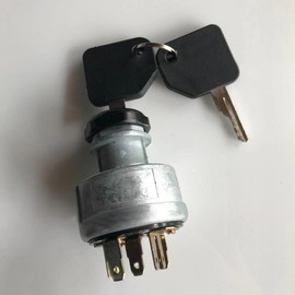 Ignition Switch D134737 L61053 A77312 282775A1 Ignition Starter Switch w/Keys fits for Case Skid Steer 760 921 1150G 1845C 5230 85XT CX60 C50 2588
