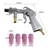 TOOGOND Sand Blaster Gun,Sandblasting Sandblaster Gun Kit for Sandblast Blast
