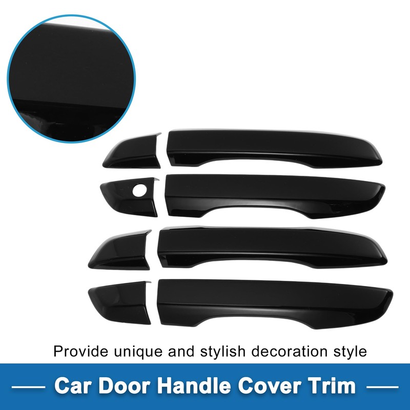 X AUTOHAUX Door Handle Cover Trim Side Door Handle Cover