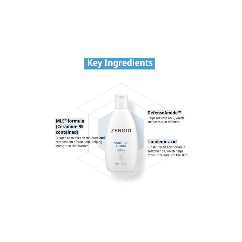 ZEROID [ZEROID]Soothing Lotion 200ml