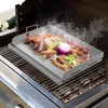 Barbqtime Griddle for Gas Grill, Universal Fry Griddle Flat Top