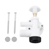 Briny River RV-Toilettenwasserventil-Montagesatz 385314349 Kompatibel mit Sealand Dometic Pedal Flush