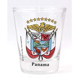 Panama Coat Of Arms Shot Glass
