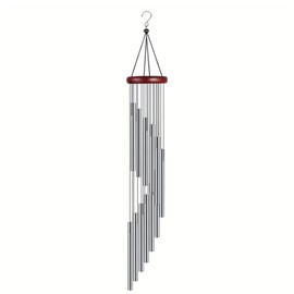 Wind Chimes,Garden Wind Chimes Metal Tubes Wind Bell Aluminum Alloy Tubes for Indoor Outdoor Backyard Living Home Decoration (Aluminum tube)