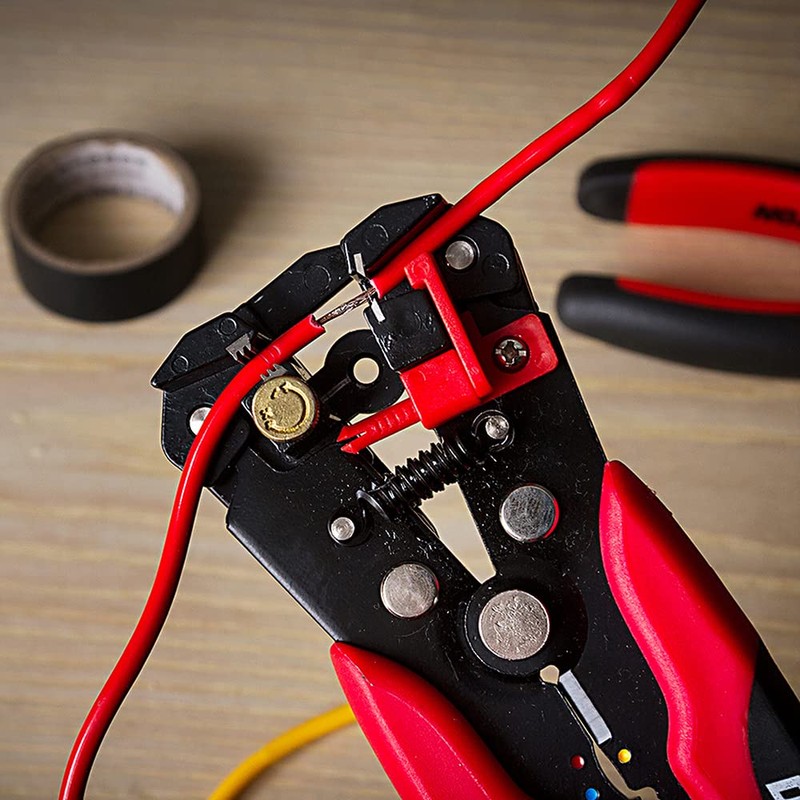 DEKTON PRO Automatic Wire Stripper and Crimper - Tool for