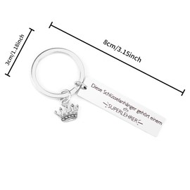 Yilousy Gift for Teacher Christmas Keyring Gift Teacher Teacher Gift Leaving Gift Teacher Gift Ideas for Teacher, teacher c