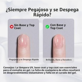 GAOY- Gel constructor transparente para uñas, fortalecedor de uñas de 16 ml en una botella, gel duro para extensiones de uñas, remojo L