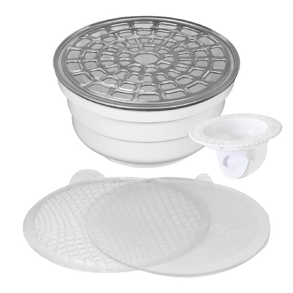 Fleximatic 2550 Coladera universal Zero olores, cubierta y bisel de