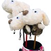 Fluffy Big Dog Golf Club Wood Head Cover For #3