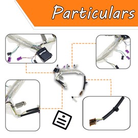 LEVANLIGHT Automatic Transmission Wiring Harness Compatible for 2017 Camaro Colorado,Canyon Yukon,Escalade Replace# 24298757 24046895