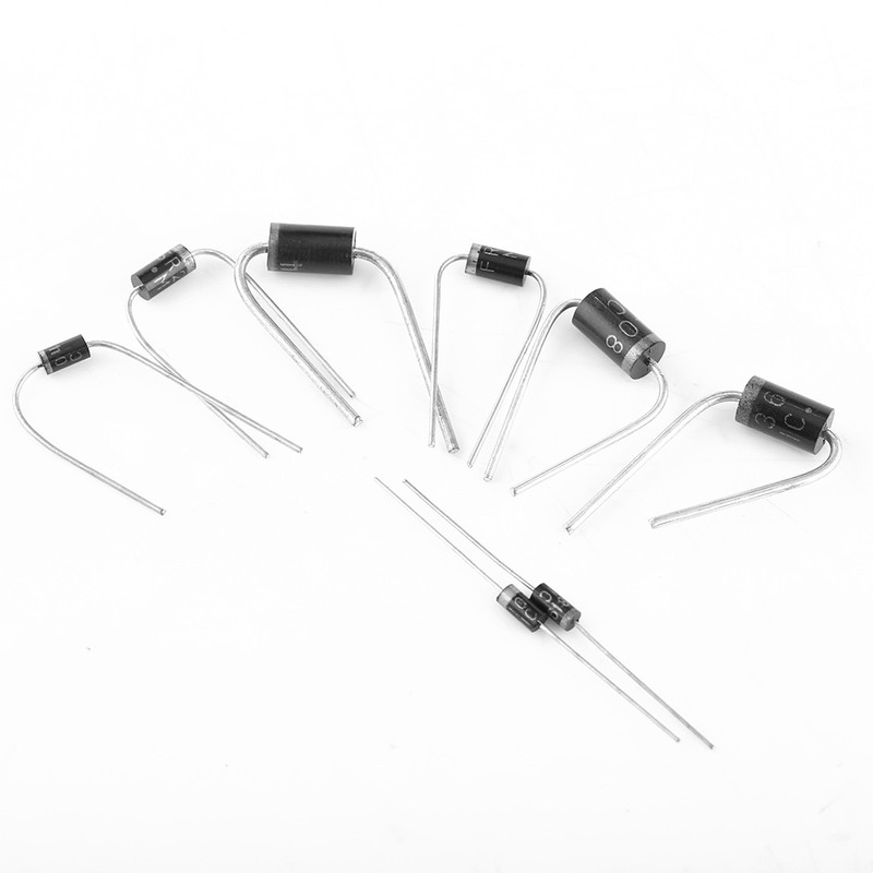400pcs 24 Values Transistors and Rectifier Diodes Assortment Set With