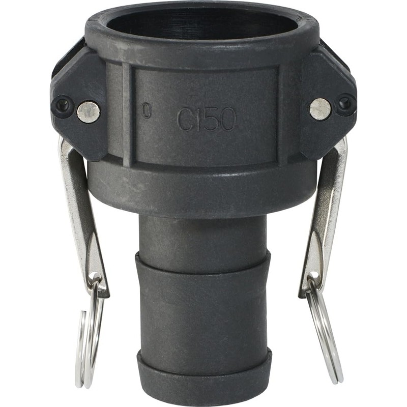 Kamlock Quick Coupling Socket with Hose Nozzle Type C 150
