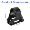 4pcs Universal 25mm/1in Scuba Diving Snorkel Clips for Mask Strap