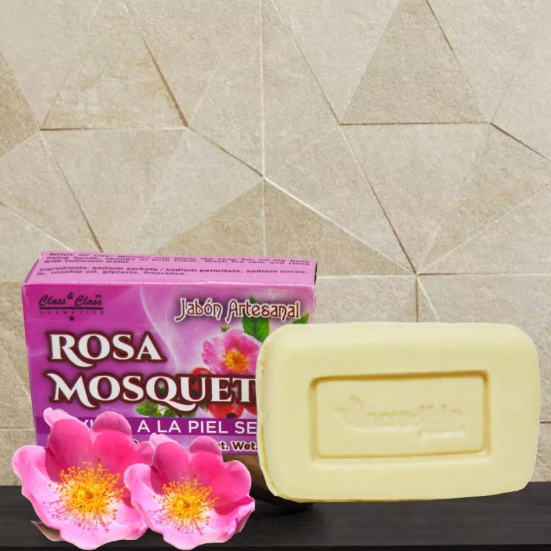 class y class Jabon Artesanal Para Piel Seca Con Cepillo