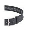 camel active Leather Belt 4 cm Wide Metal Clasp Cognac,