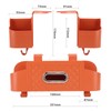 Car Back Seat Organizer Multifunctional Large Capacity Backseat Storage Box