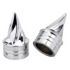 Unbranded Chrome Front Axle Nut Covers For Harley Road King