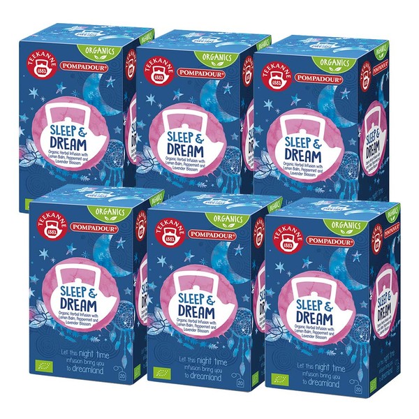 Pompadour Organic Sleep & Dream Set of 6
