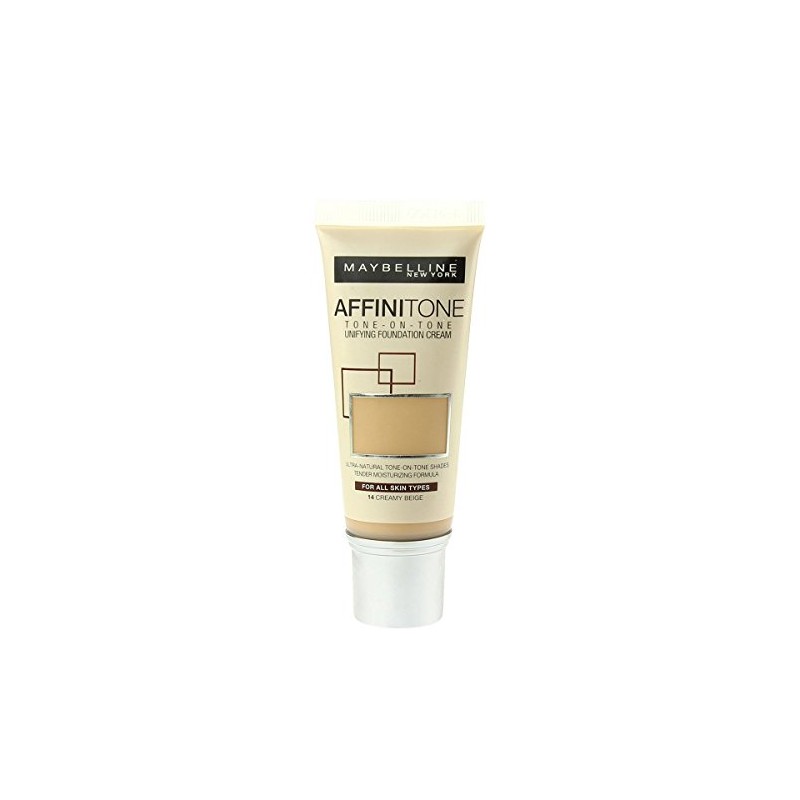 3 x Maybelline Affinitone Unifying Foundation Cream 30ml - 14