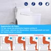 Bidet Handbrause für Toilette Bidet Sprayer, Uvish 7.9" Bidet Aufsatz